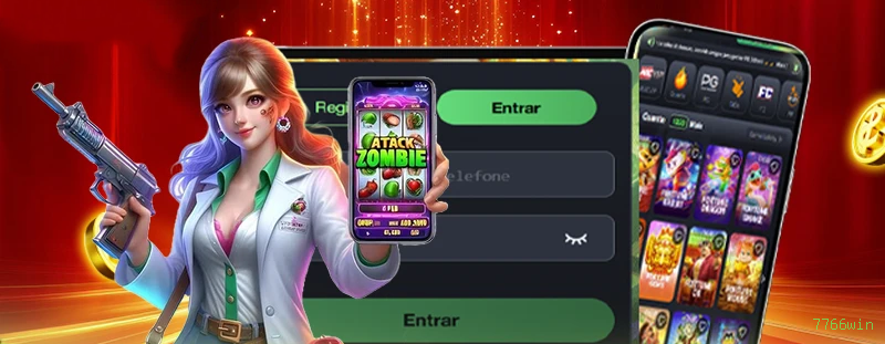 Cassino ao vivo da 7766win com dealers reais